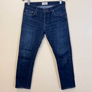 Baldwin Henley Selvedge Button Fly Slim Straight Jeans - Men's Size 31*27